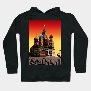 tetris kremlin rusia retro Hoodie